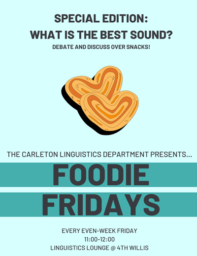 Foodie Friday poster for February 24, 2023