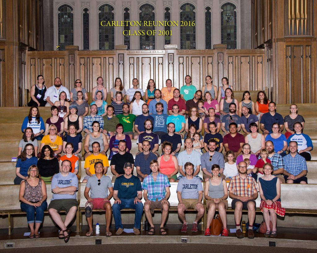 Class of 2001, 15th Reunion