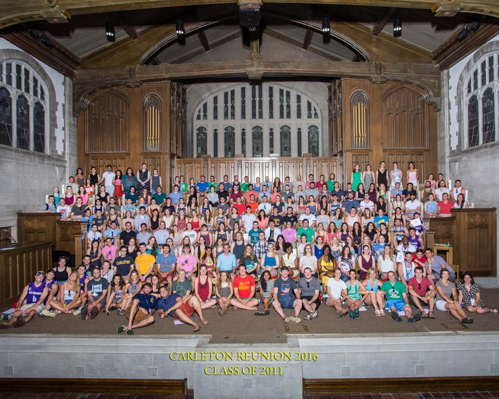 Class of 2011 Reunion 2016 Class Photo