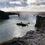 Icelandic Waterfall, Goðafoss, Northern Iceland