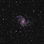 Fireworks Galaxy (NGC6946) 2 Hours LRGB