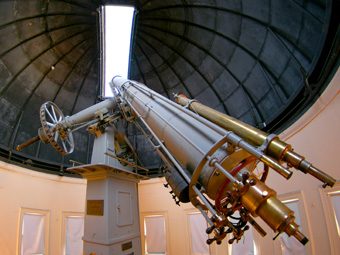 Goodsell Observatory telescope