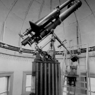 The 8 inch telescope