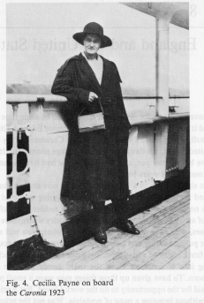 On board the "Caronia" (1923)
