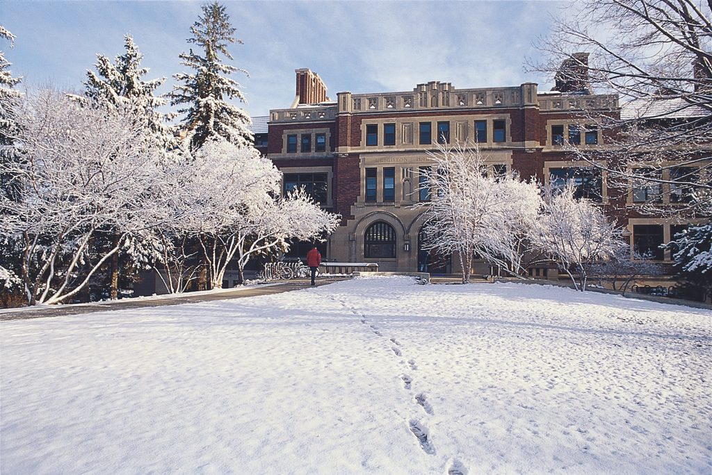 Leighton Hall in Winter