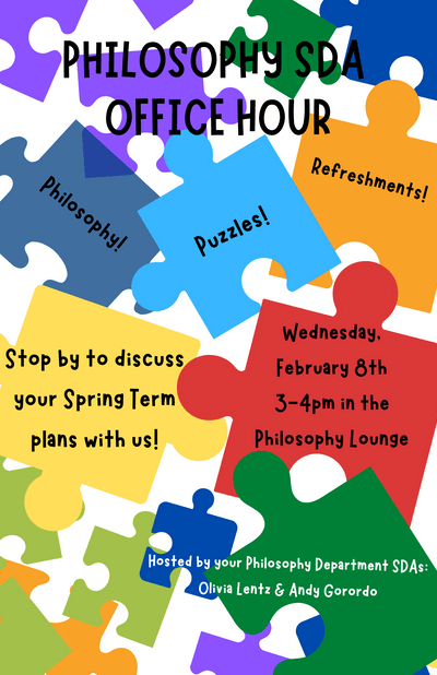 Philosophy SDA Office Hour Poster
