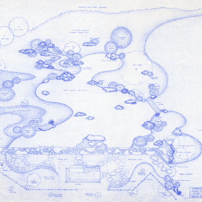 Japanese Garden landscape plan