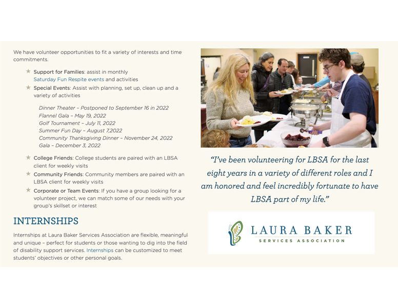 Laura Baker Services One Pager