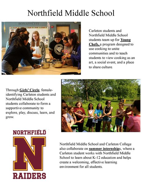 Northfield Middle School One Pager