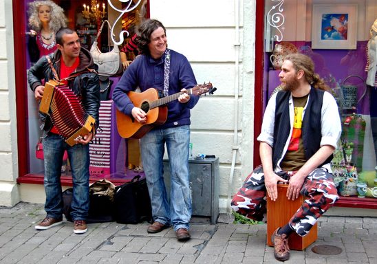 Galway street musicians