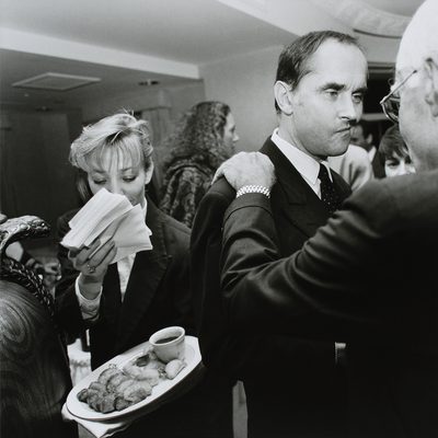 Larry Fink: Sneer and Waitress
