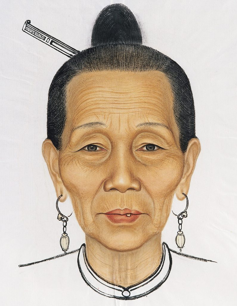 Head of a Woman • Anonymous, China
