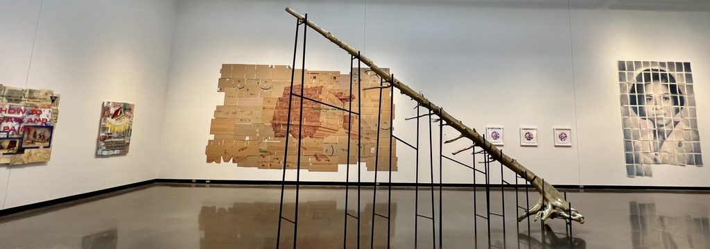 Gallery view of 2023 faculty exhibition