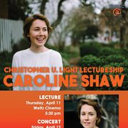 Caroline Shaw Poster