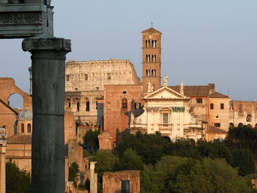 Rome, Italy, Coliseum, history