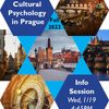Cross-Cultural Psychology in Prague Information Session