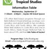 Organization for Tropical Studies Info Table