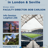 Sport and Globalization  in London & Seville Info Session