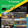 Ecology and Anthropology in Tanzania Information Session