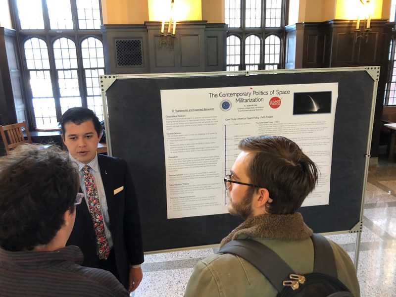 "The Contemporary Politics of Space Militarization" Justin Lee '19