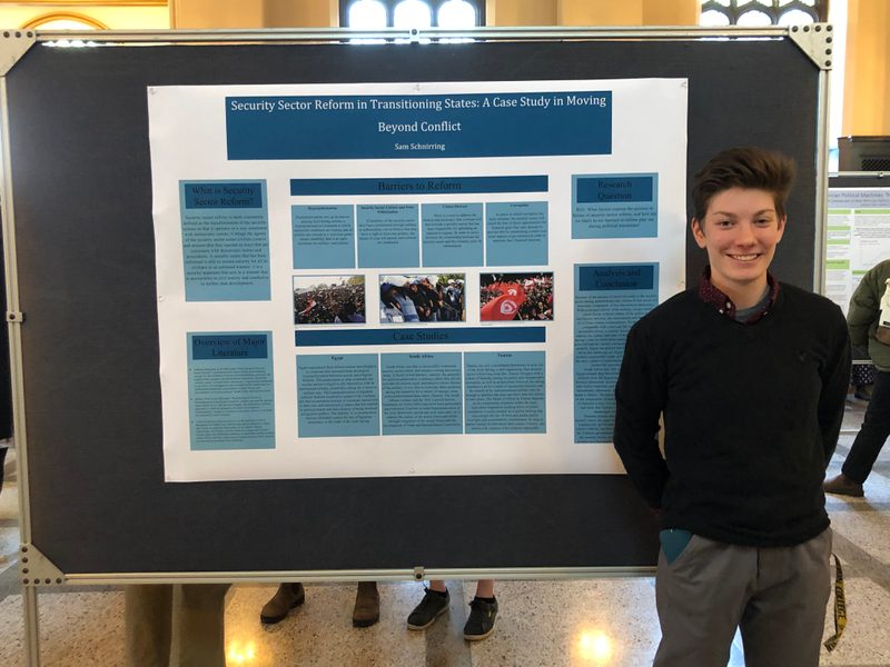 "Security Sector Reform in Transitioning State" Sam Schnirring '19