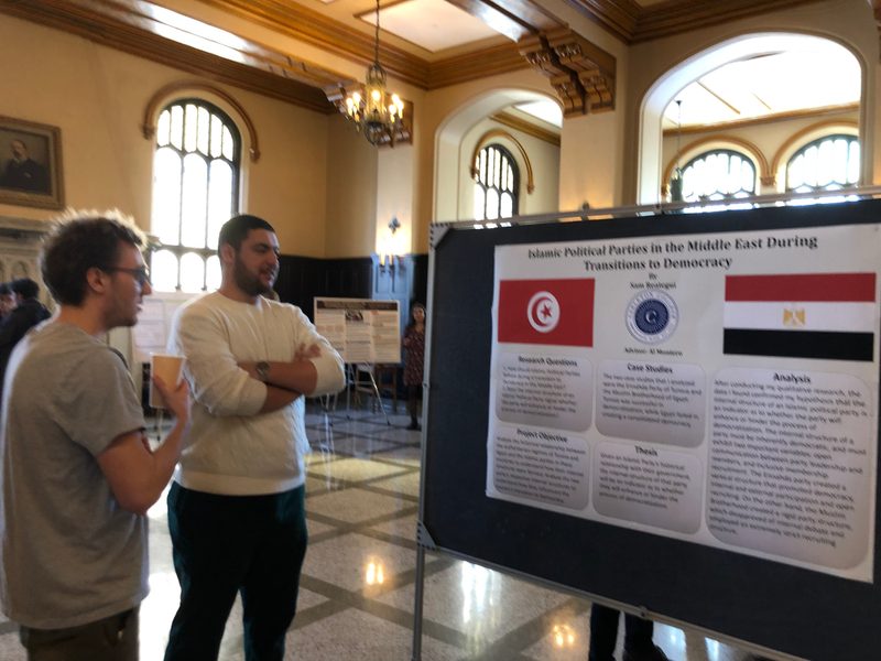 "Islamic Political Parties in the Middle East during Transitions to Democracy" Sam Reategui '19