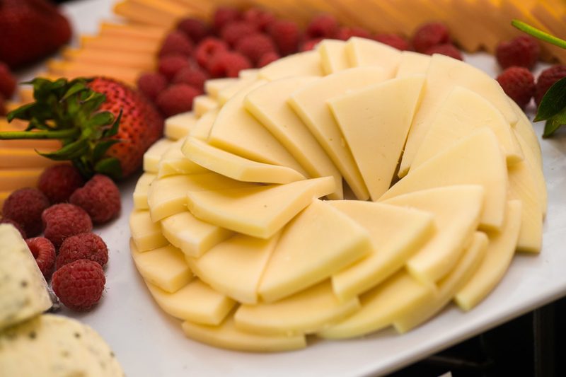 cheese and berries