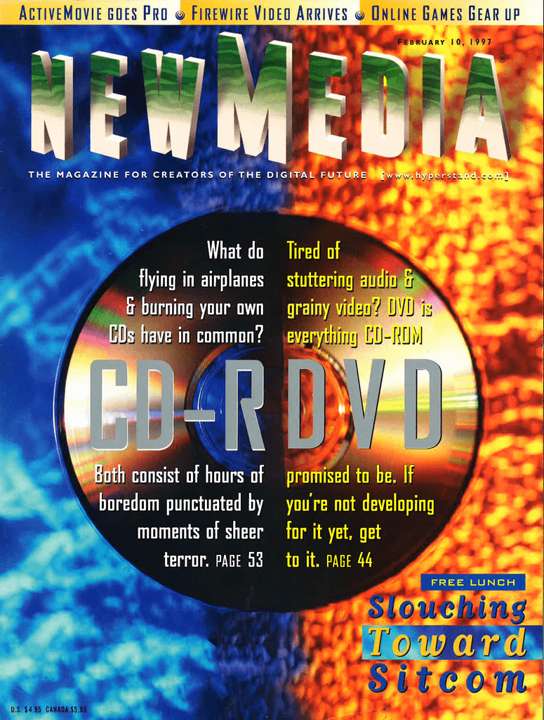 New Media magazine cover