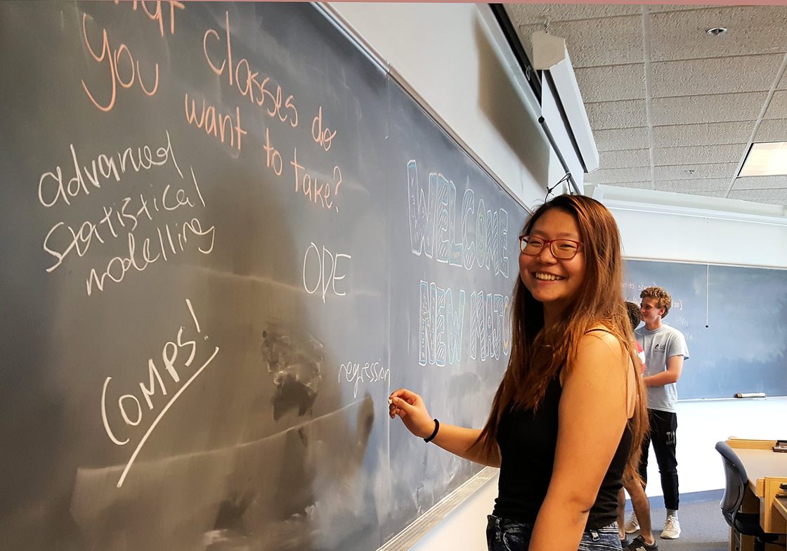 Major in Mathematics or Statistics