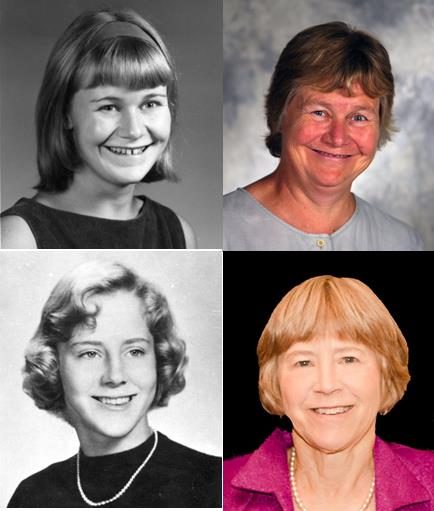 Carol Aldrich Pfeiffer and Barb Goss Levi speak about their 50th class