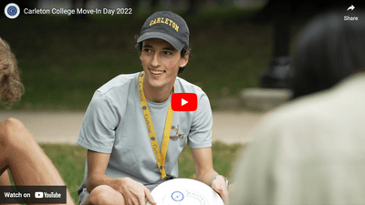 video thumbnail: Carleton move-in day 2022