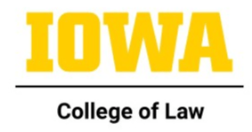 University of Iowa - College of Law Logo