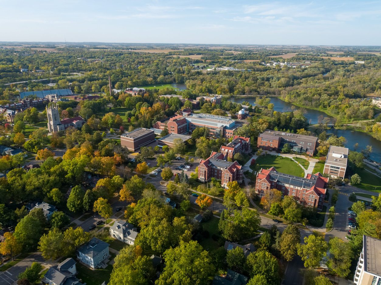 Carleton Campus aerial view
