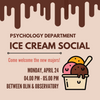 Psychology Department Ice Cream Social