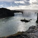 Icelandic Waterfall, Goðafoss, Northern Iceland