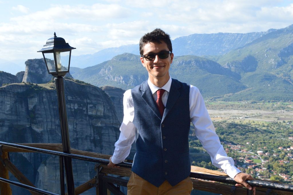 Dima Rentel '22 Atop the peaks of Meteora, a series of monasteries suspended on top of rock cliffs