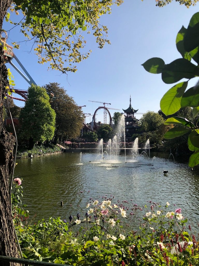 view of tivoli in the summer