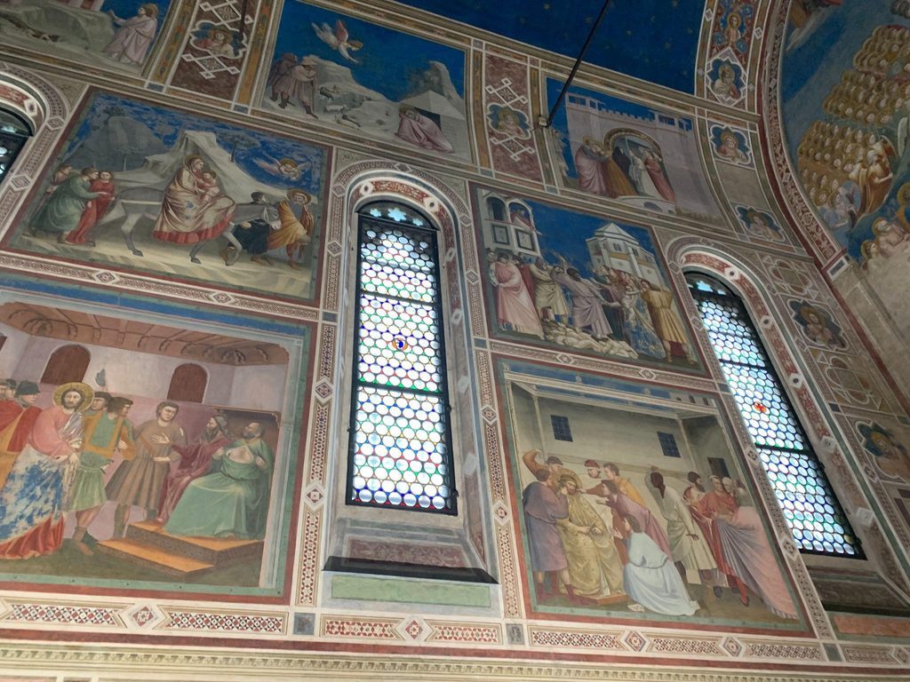 Wall frescoes of the Scrovegni Chapel