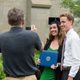 Graduates posing for a picture