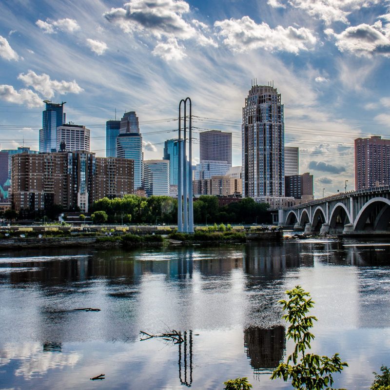 Downtown Minneapolis. Photo by Flickr user m01229.