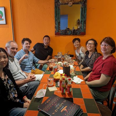 Social gathering of Carleton alumni