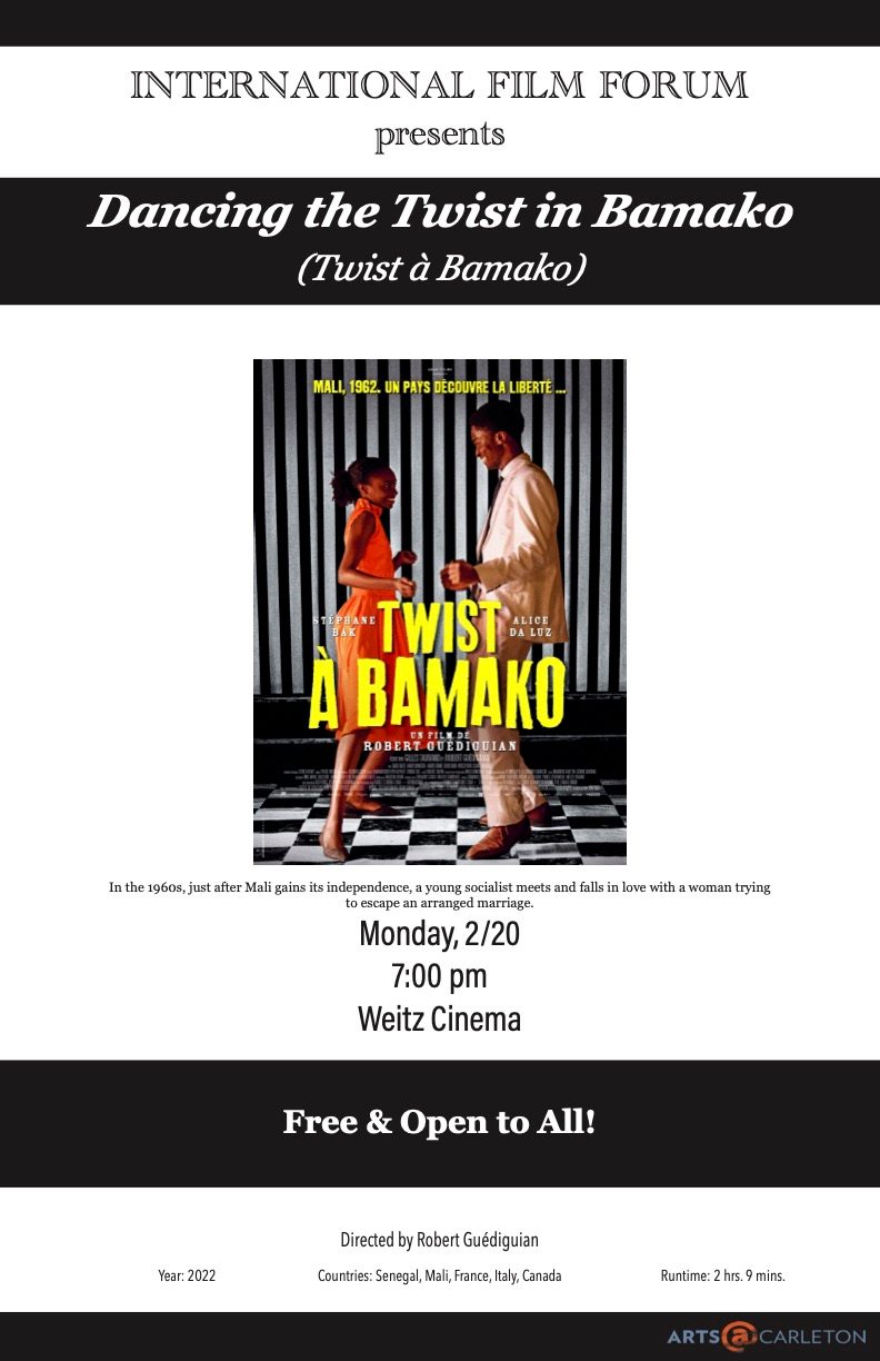 poster for 2/20 screening