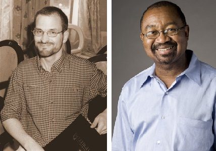 Bruce Whitehouse '93 and Professor Cherif Keita