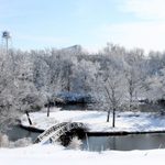 Lyman Lakes in Winter
