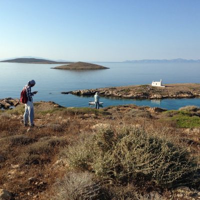 Students on Greek Shore and Islands