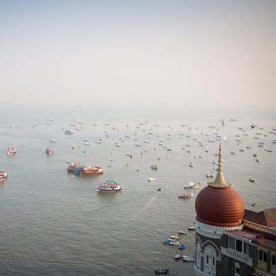 Mumbai Port and Ships