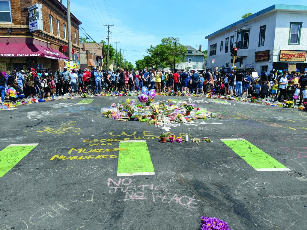 George Floyd Memorial in Minneapolis
