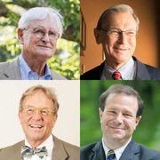 Carleton Presidents Edwards, Lewis, Oden, and Poskanzer