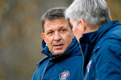 Two rugby coaches