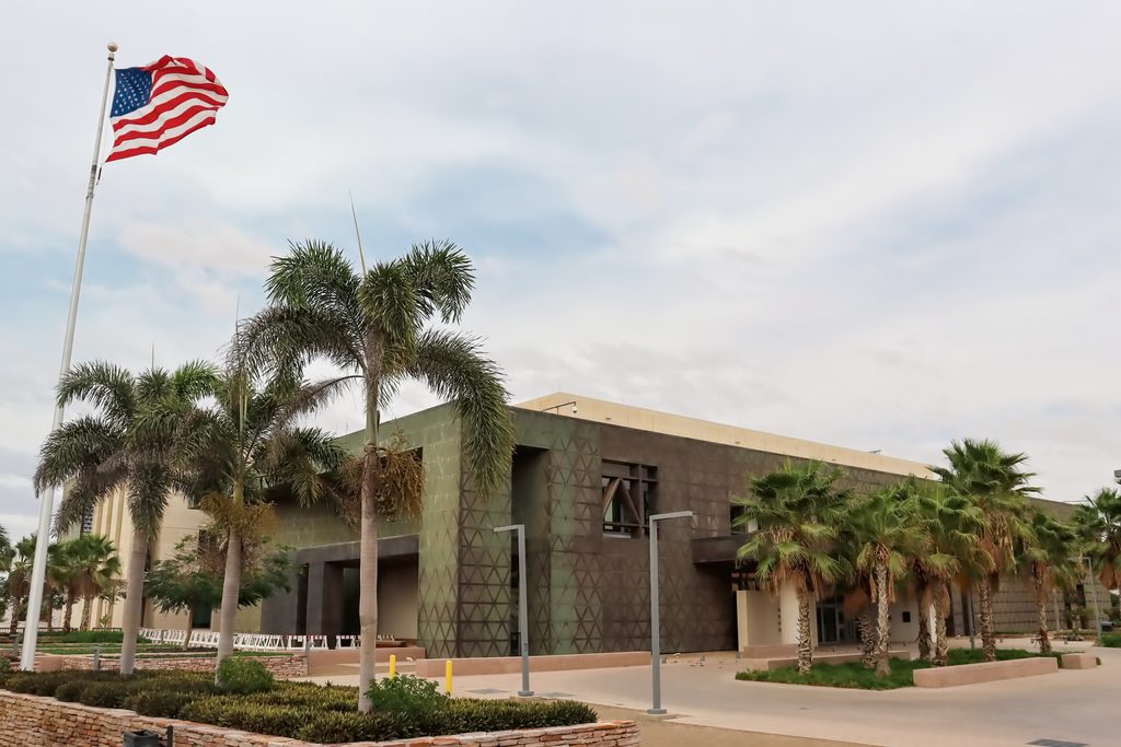 US Embassy building in Mauritania